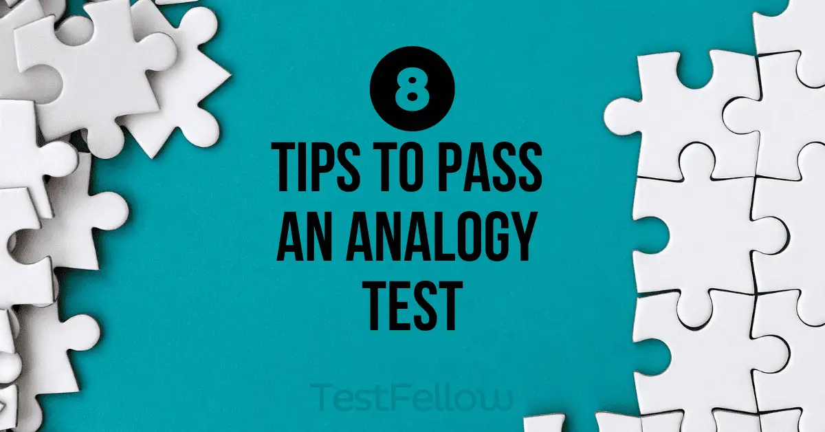 tips to pass an analogy test