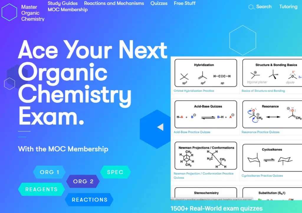 best chemistry websites for college students