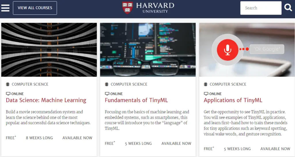 free machine learning courses for beginners
