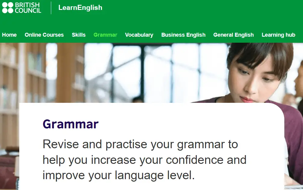 websites to practice english grammar online
