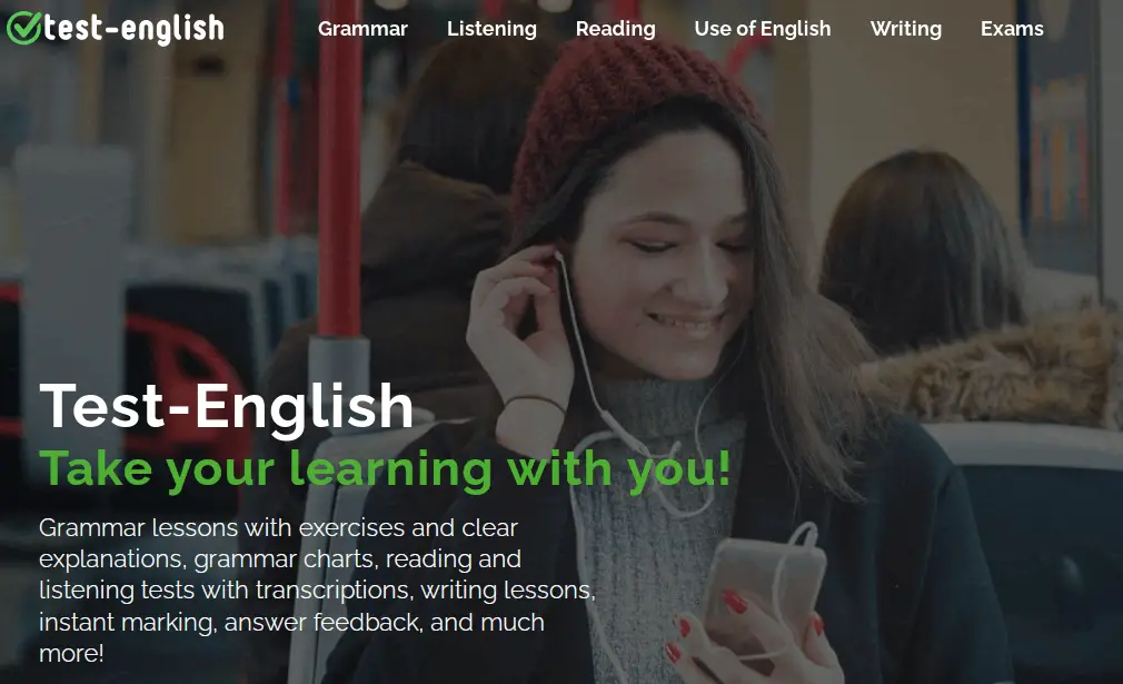best english grammar practice website