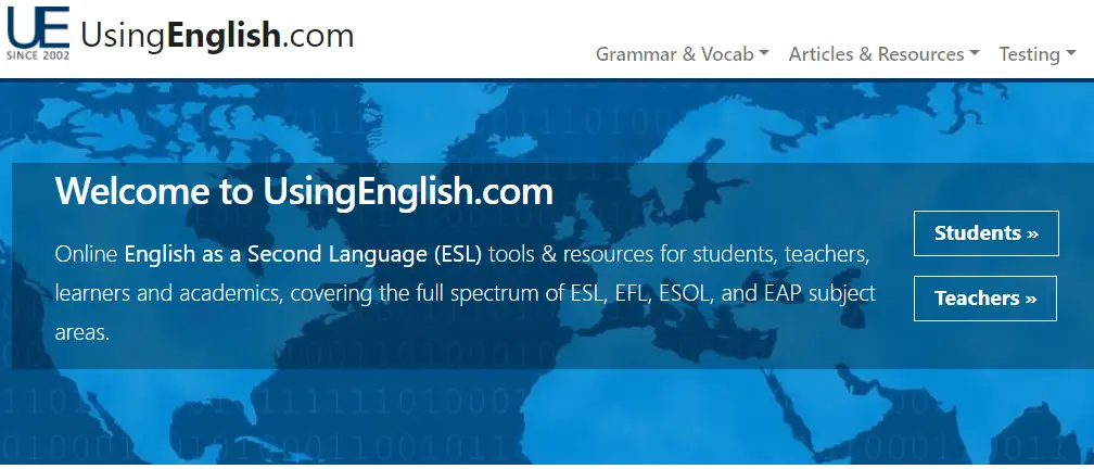 free english practice tests websites